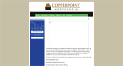 Desktop Screenshot of copperpointmortgage.com